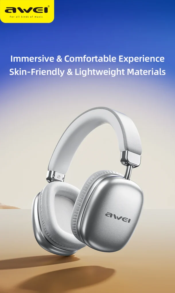 awei at7 bluetooth hi fi stereo headset