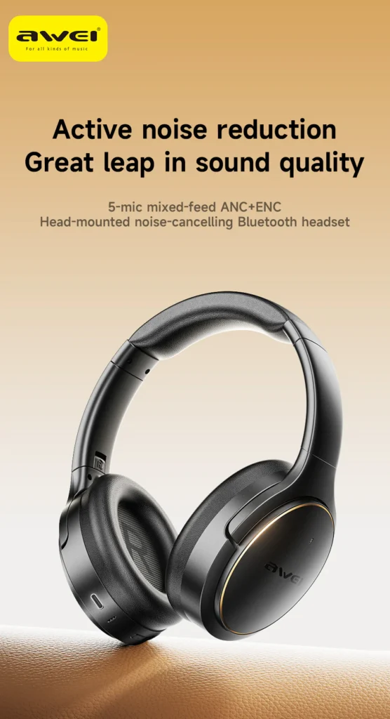 awei at20 anc active headset