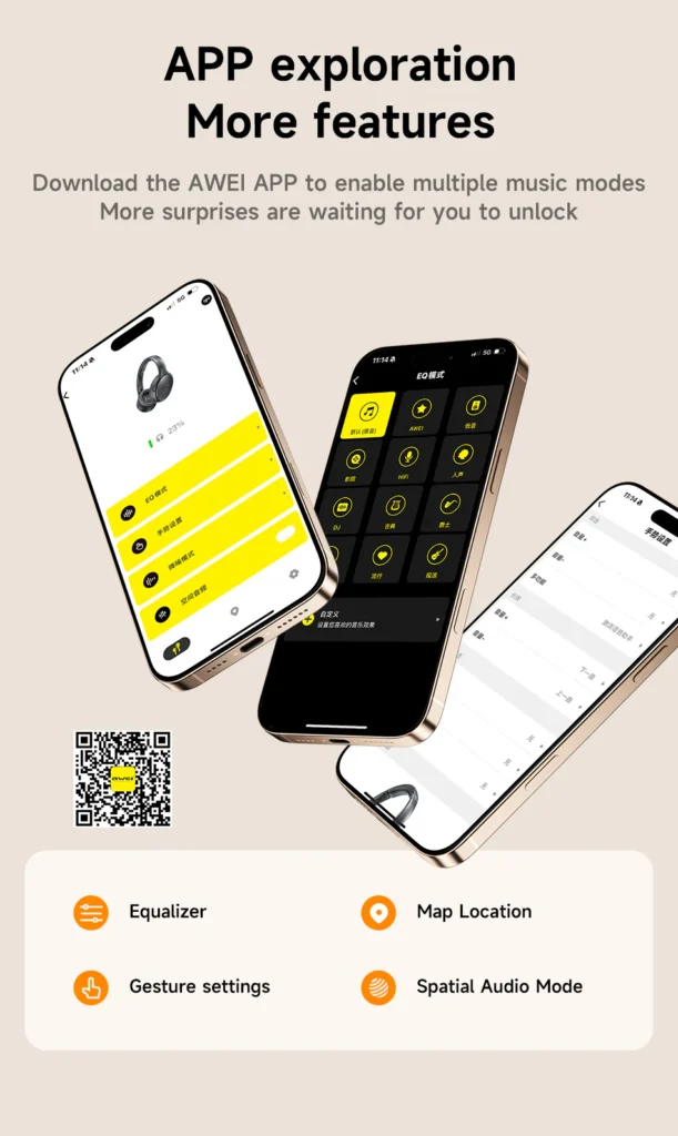 awei at20 anc active headset