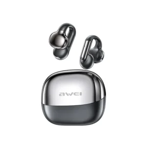 Home awei tz30 ear clip earphones 2 mic enc