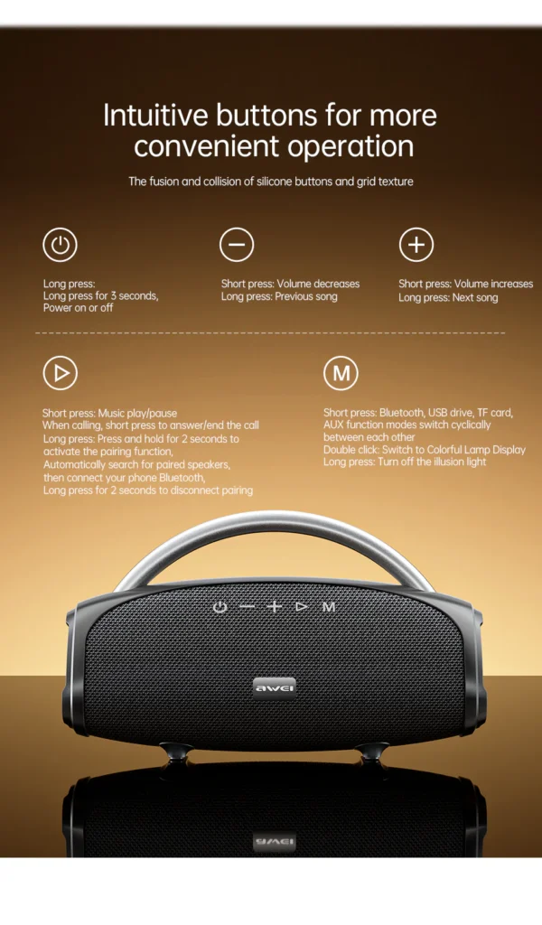 awei ka38 portable sound speaker