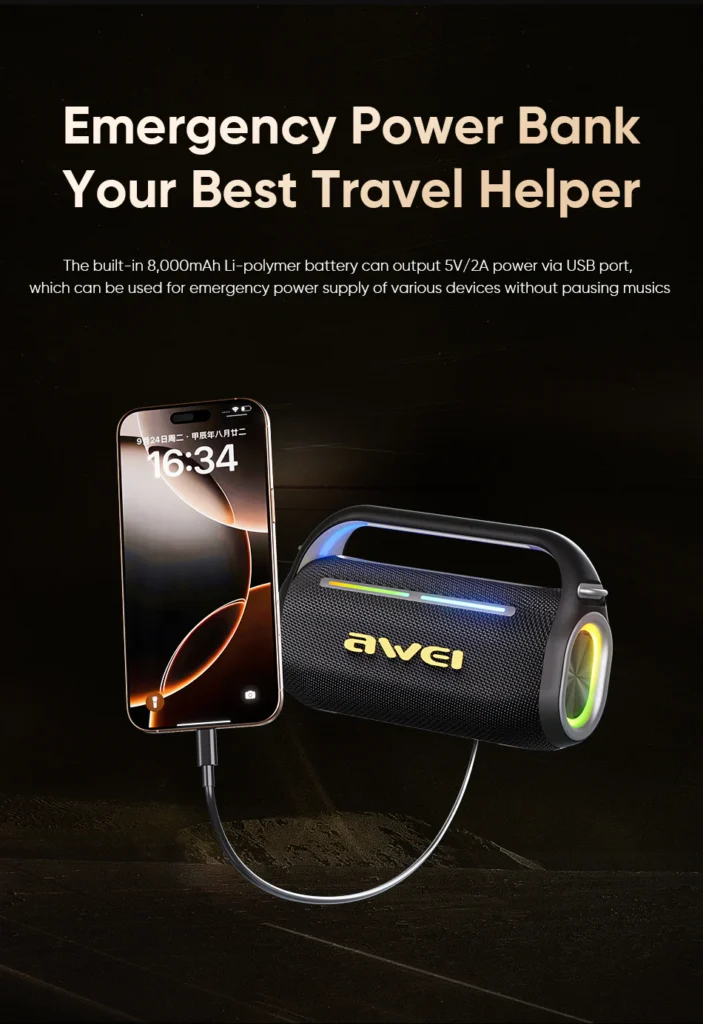 awei kt18 120w audio speaker